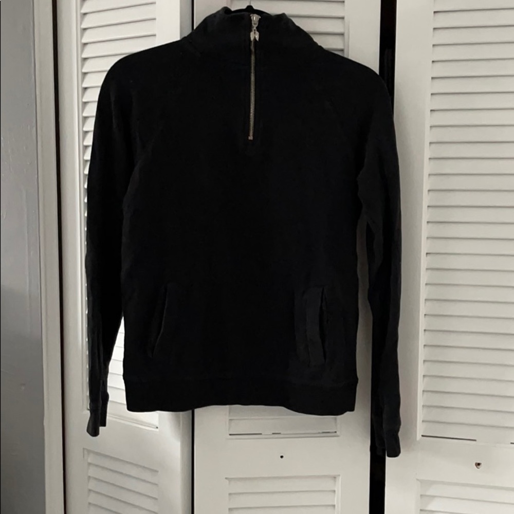 Victoria’s Secret quarter zip black